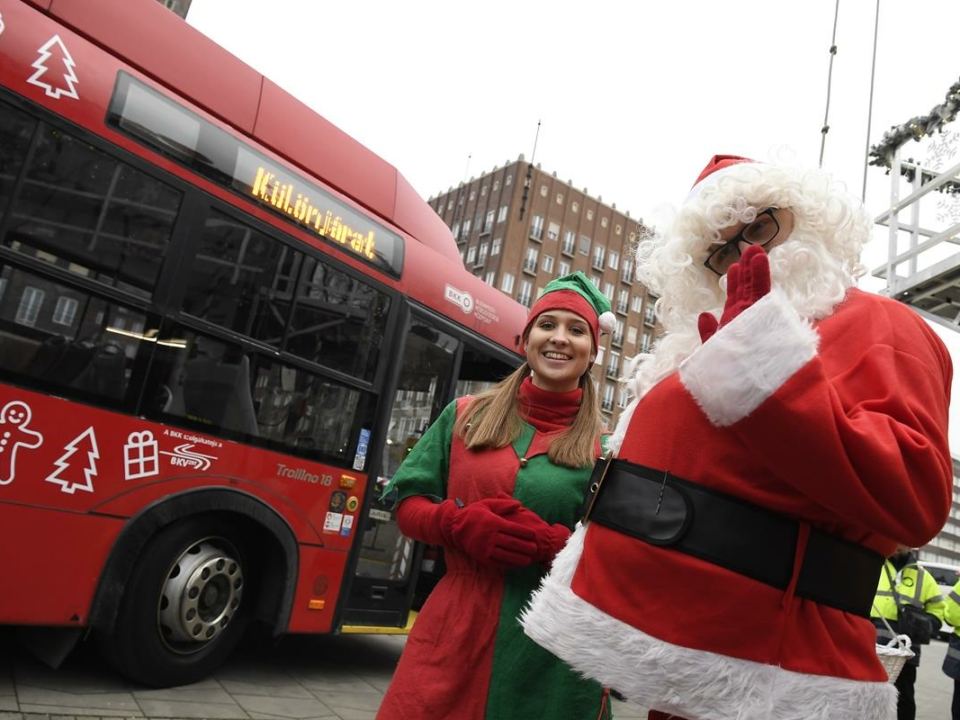 Hungary Mikulás Santa Claus