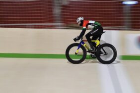 Hungary's first indoor wooden cycling track opened