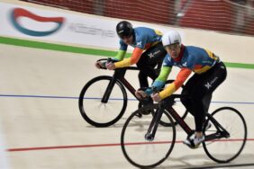 Hungary's first indoor wooden cycling track opened