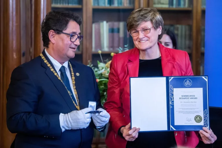 Katalin Karikó prestigious award