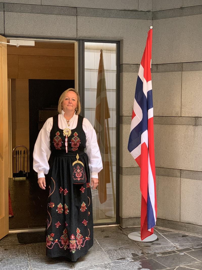 Norway's Ambassador Trine Skymoen to Hungary Budapest