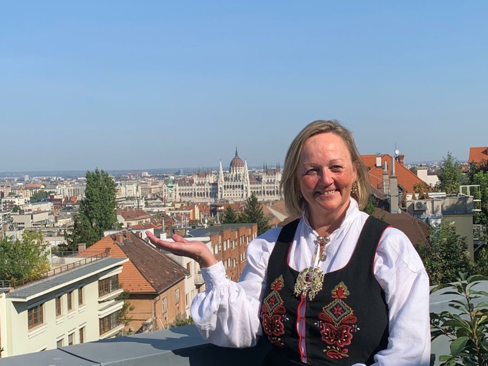 Norwegens Botschafterin Trine Skymoen in Ungarn Budapest