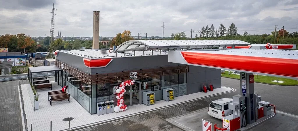 Orlen-Polish-energy-giant-fuel-station-Hungría