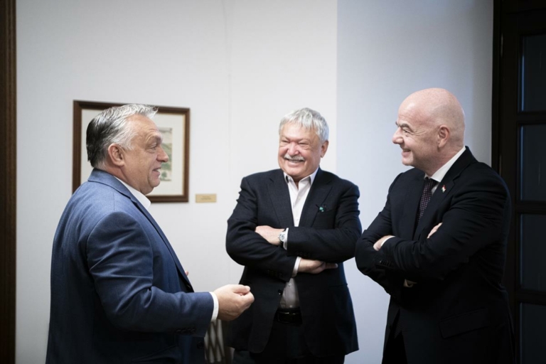 infantino fifa orbán hungary football