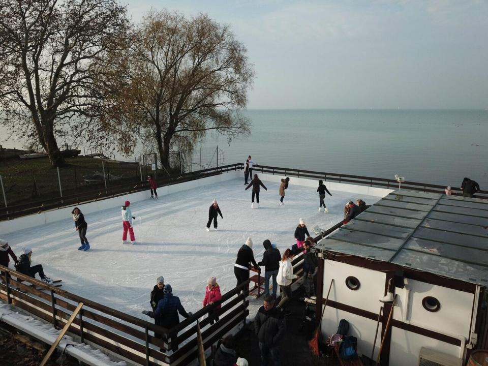 Ice rink in Balatonlelle