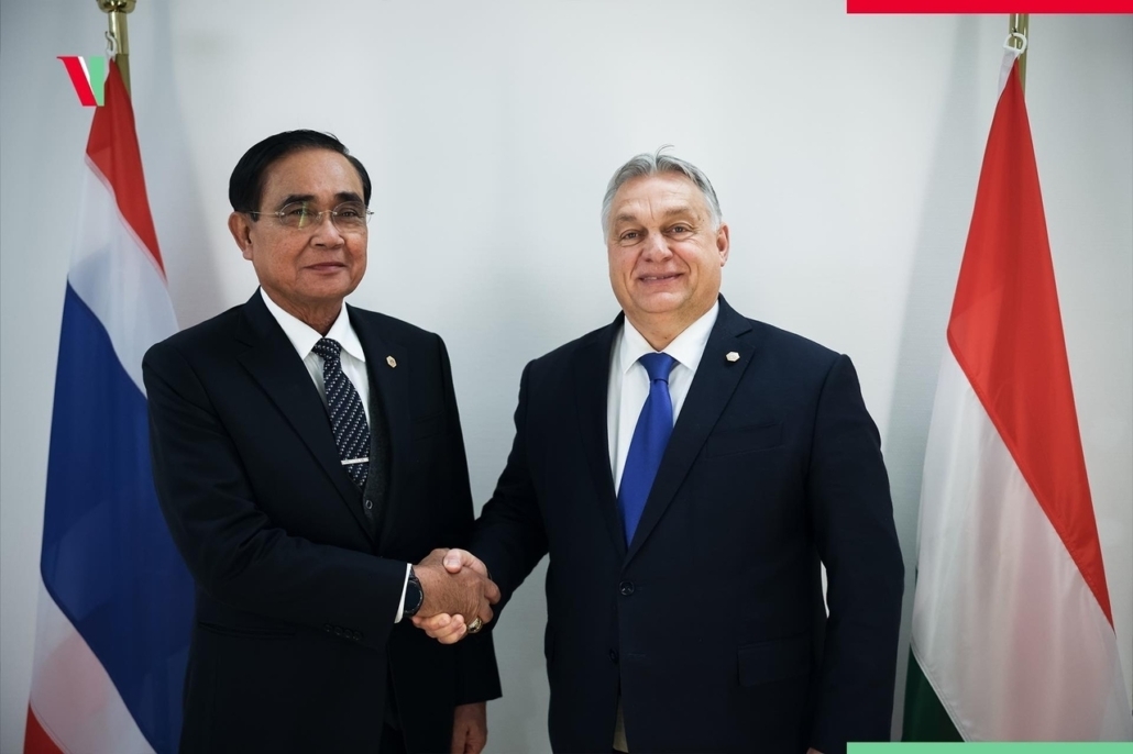 orbán and Prayut Chan-o-cha in brussels