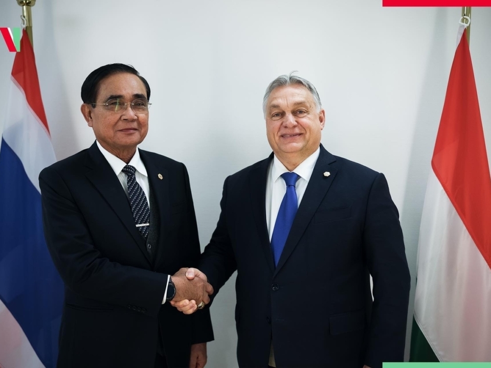 orbán and Prayut Chan-o-cha in brussels