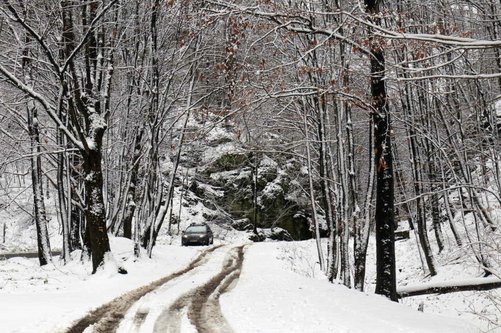 snow in lillafüred