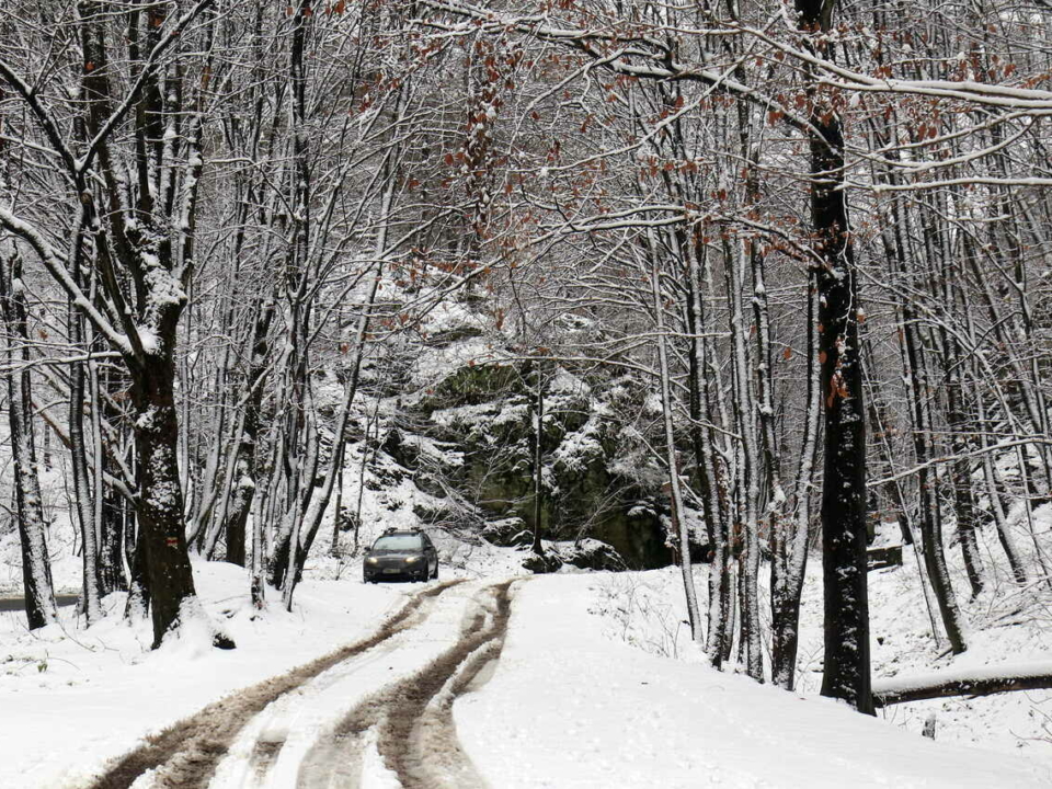 snow in lillafüred