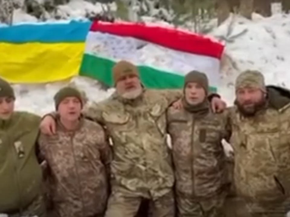 ukraine ungarn auf front krieg transkarpatien
