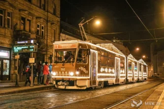 Adventní tramvaj Miskolc