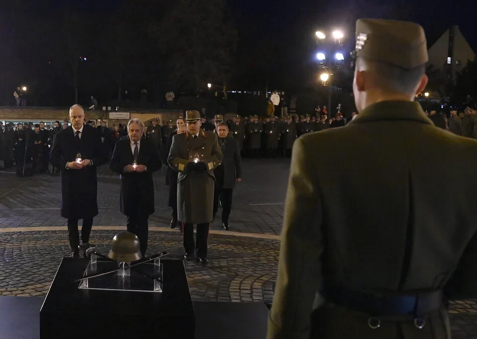 Commemoration Hungarian patriots in Russia WWII