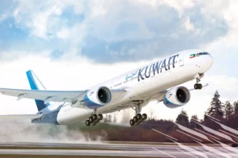 Экзотика Кувейтских авиалиний в Будапеште