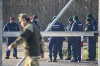 Migrace na maďarské hranici
