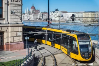 Straßenbahn Budapest Ungarn