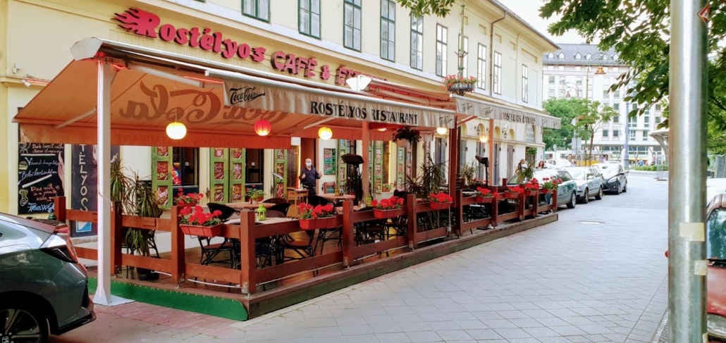 Rostélyos restoran Budimpešta