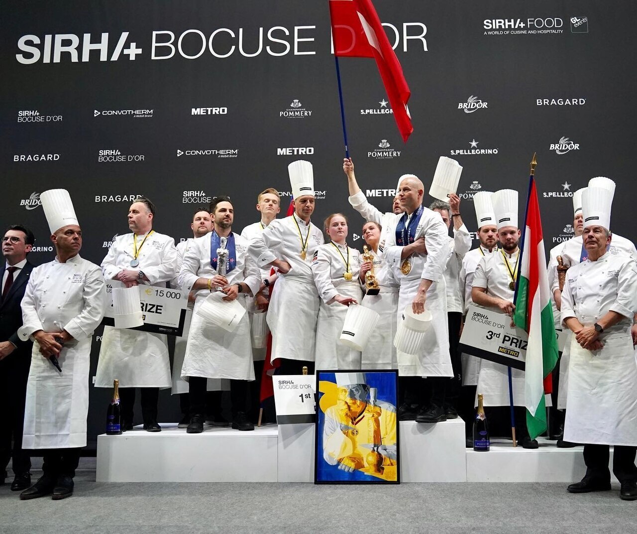 bocuse d'or final podium