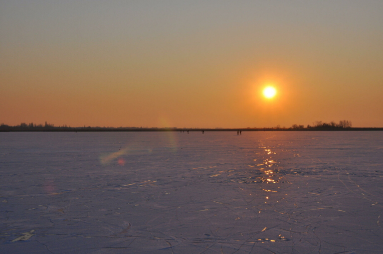 Lake Velence WInter natural water