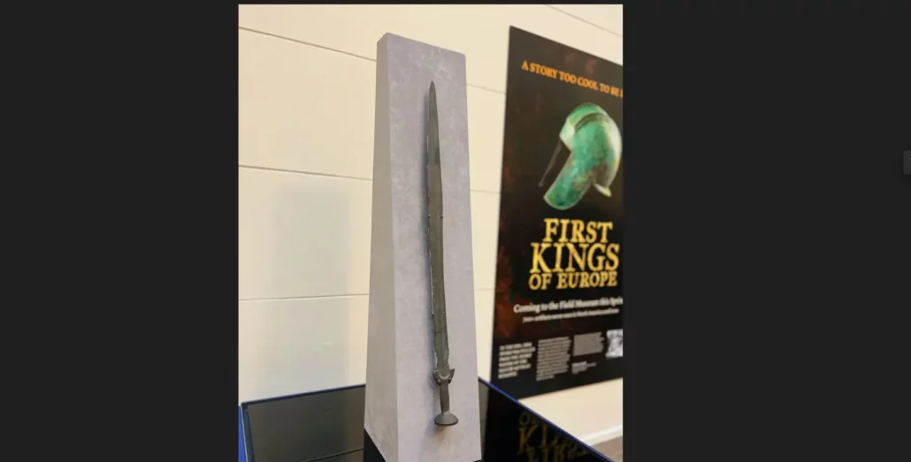 Bronzezeitliches Schwert Ungarn USA Chicago