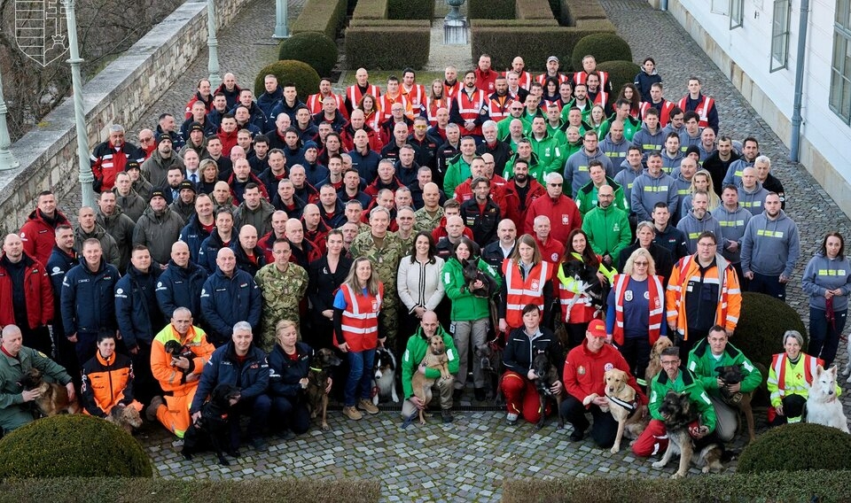 Hungary rescue team Türkiye