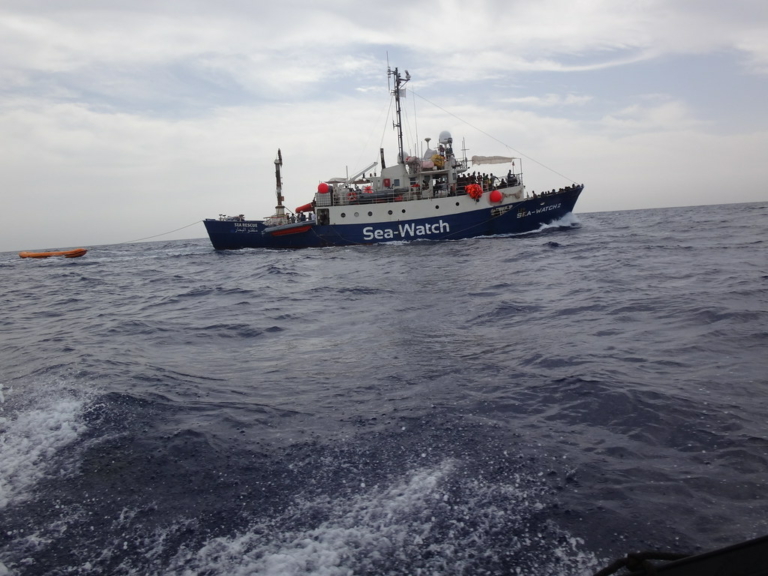 Libya coast guard ship