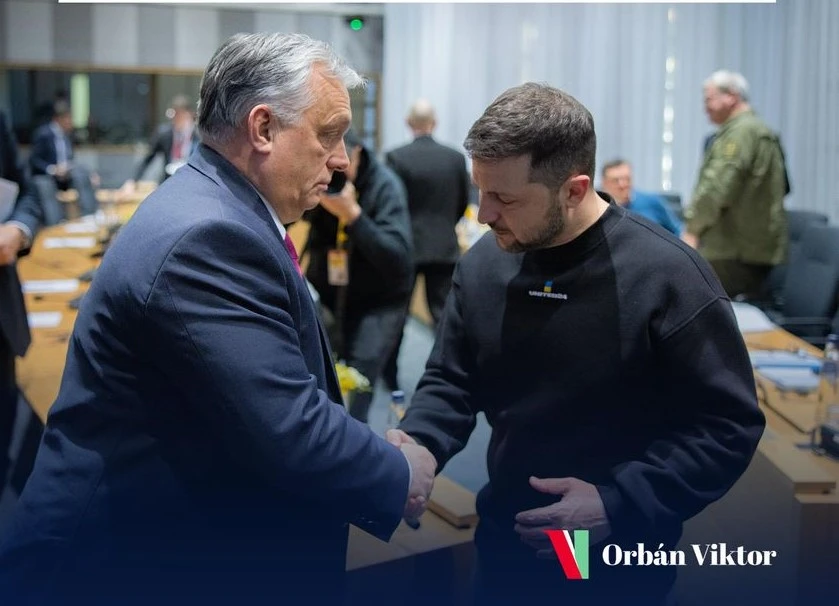 zelensky orbán aid to ukraine