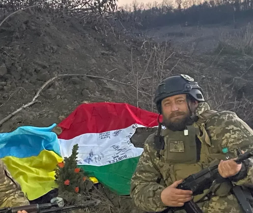 Sándor Fegyir المجري جندي أوكرانيا