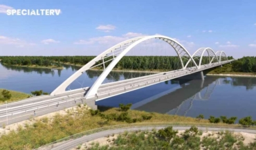 Noul pod Dunăre la Mohács