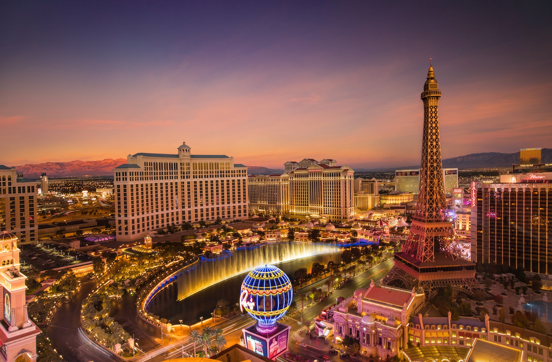 las vegas night