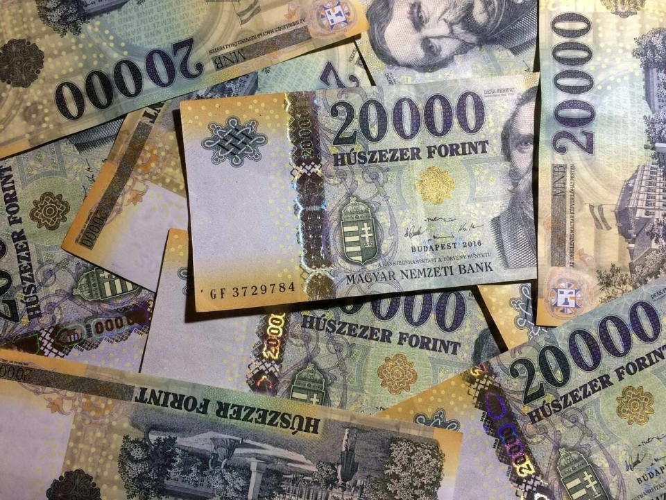 peníze maďarský forint