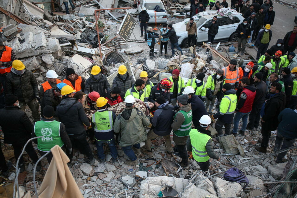 турецкое землетрясение