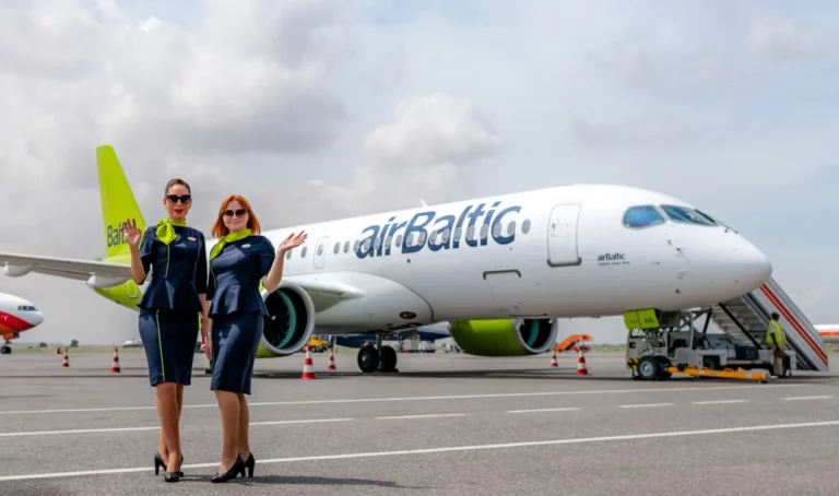 Air Baltic flight travel Hungary