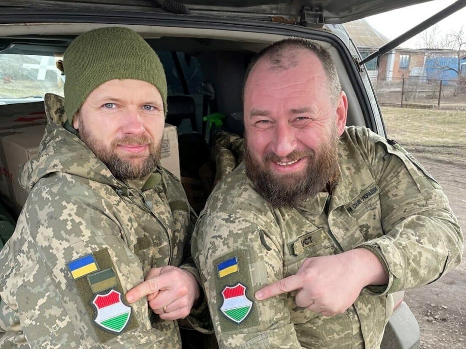 Hungarian soldiers Ukraine