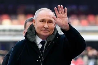 Putin Russlands Präsident