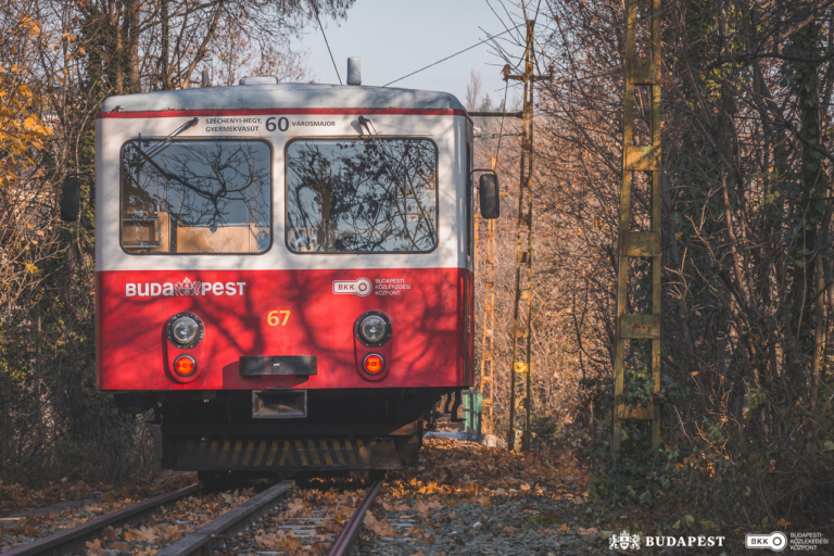 Train line 60 as known as rack railway in Budapest