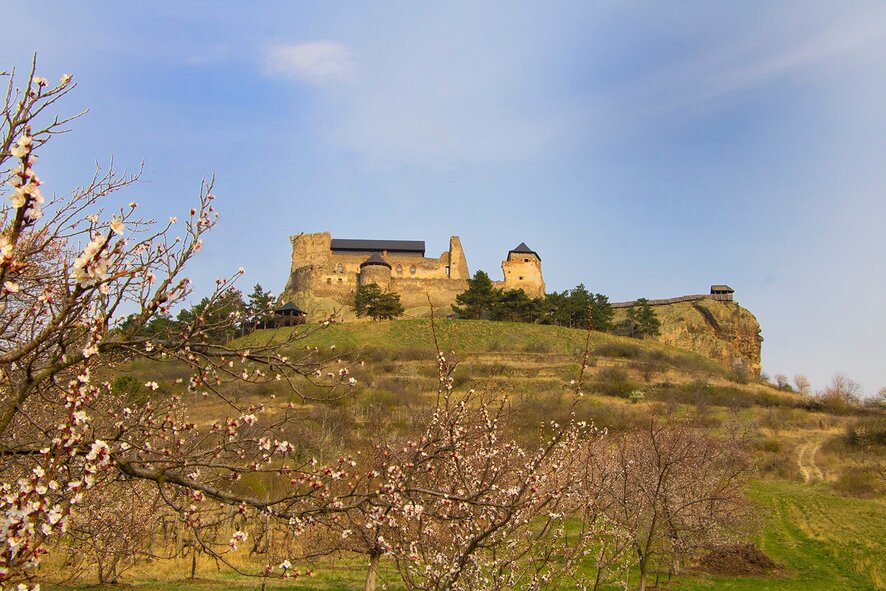 Boldogkő Castle spring