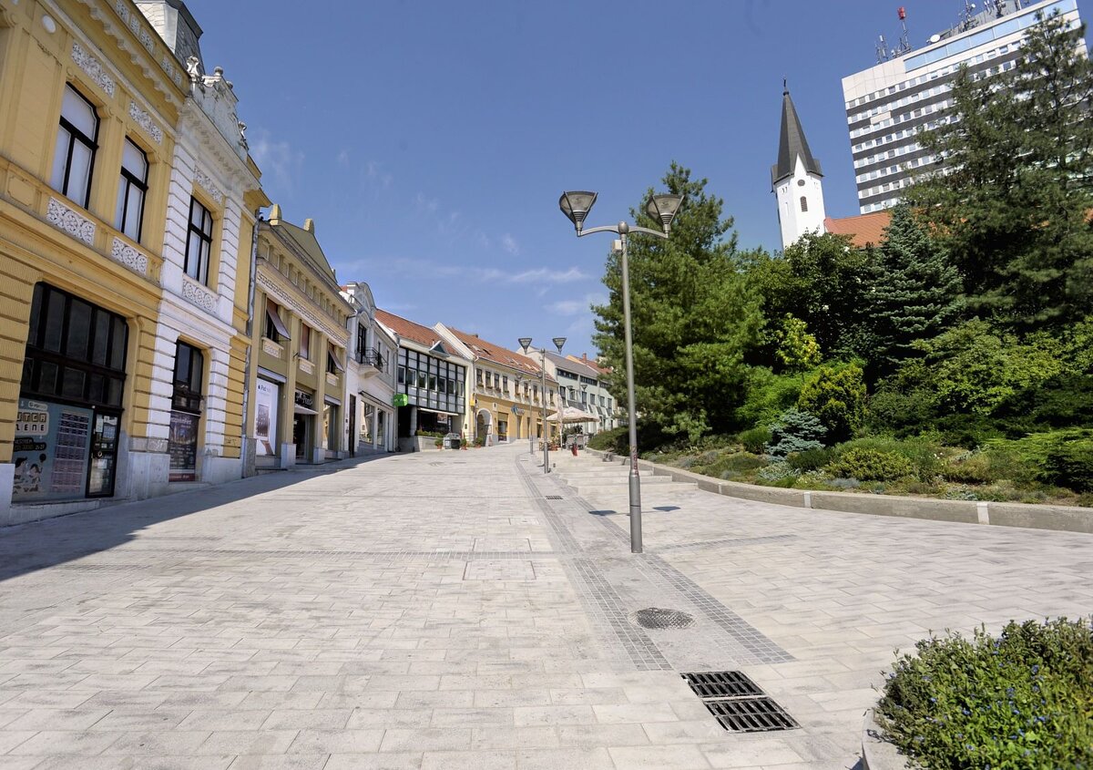 Veszprém Pedestrian Street