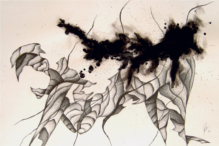 zoltán fodor lengyel médos negra painting