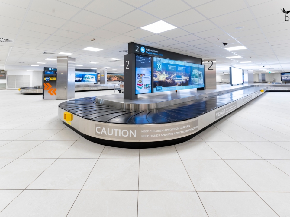 Budapest Airport baggage reclaim