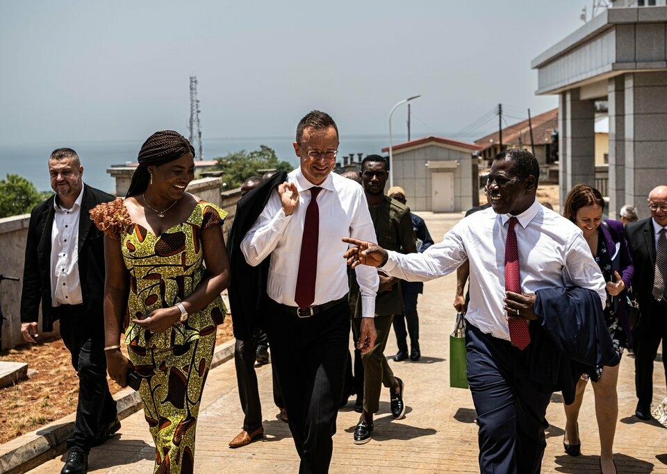 Hungary foreign minister visit Sierra Leone