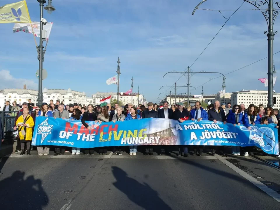 Pochod živé Budapešti
