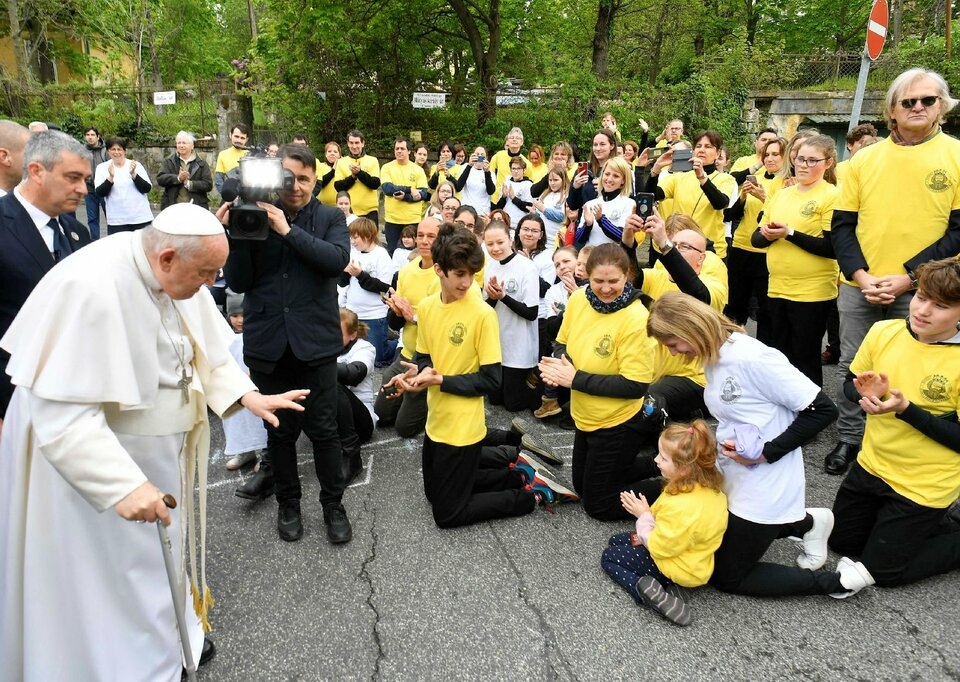 Pope Francis visit Budapest