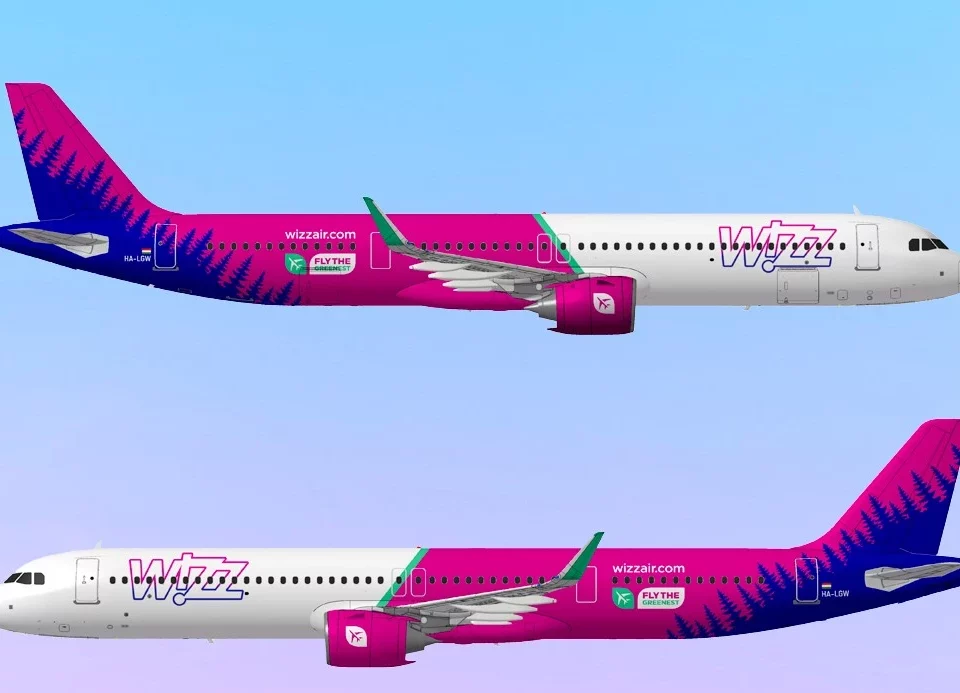 Wizz Air new design