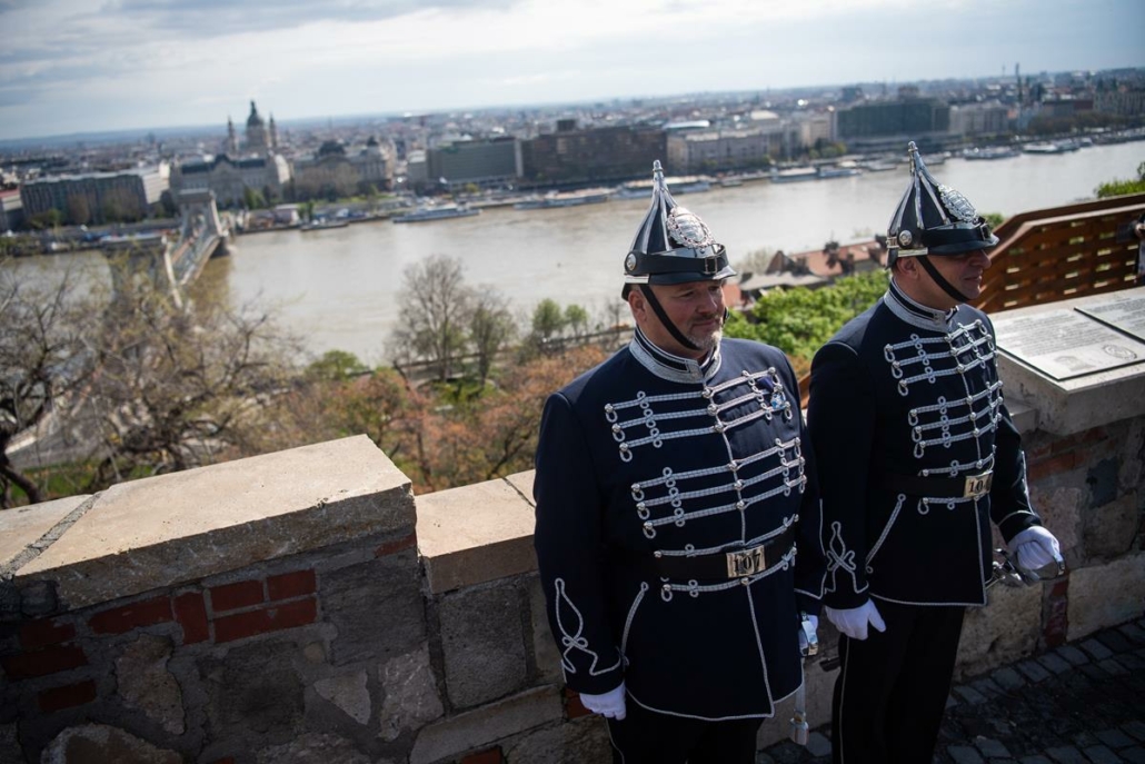 police Hongrie château de Buda