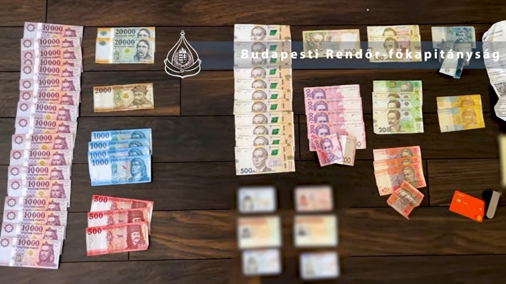В Будапеште задержаны украинские мошенники с кредитными картами