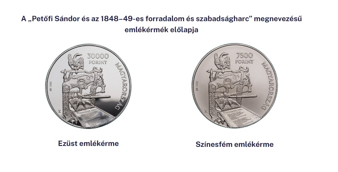 petőfi commemorative coins