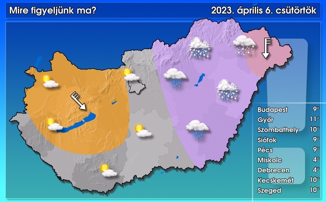 weather 6 april