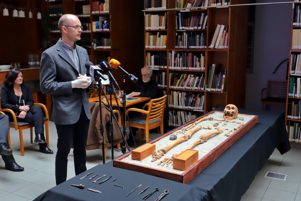 Archäologischer Fund medizinische Instrumente aus der Römerzeit