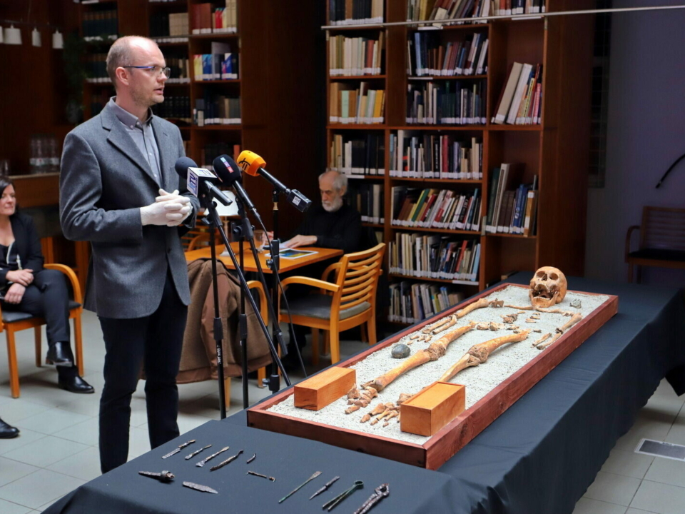 Archäologischer Fund medizinische Instrumente aus der Römerzeit