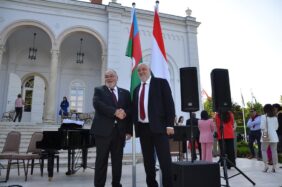 Azerbaijan celebration Budapest